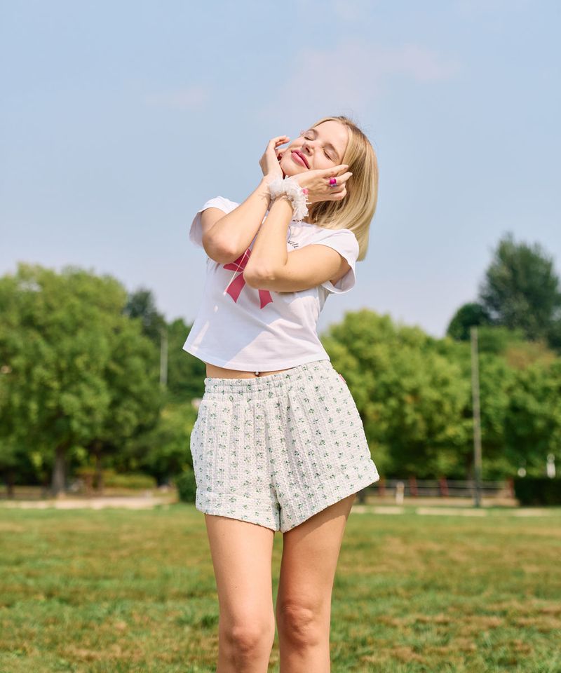 MICRO FLORAL SHORTS