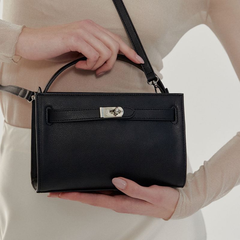 Lauren Bag_Emboss Black