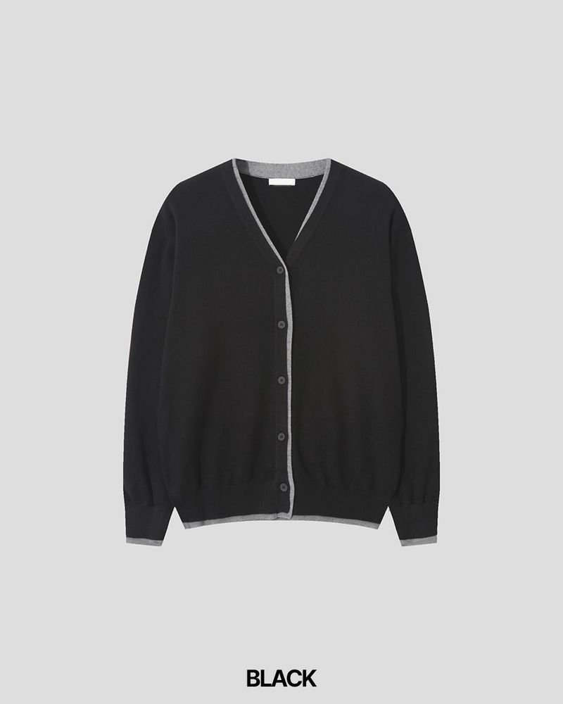 Wear Layered V-neck Cardigan