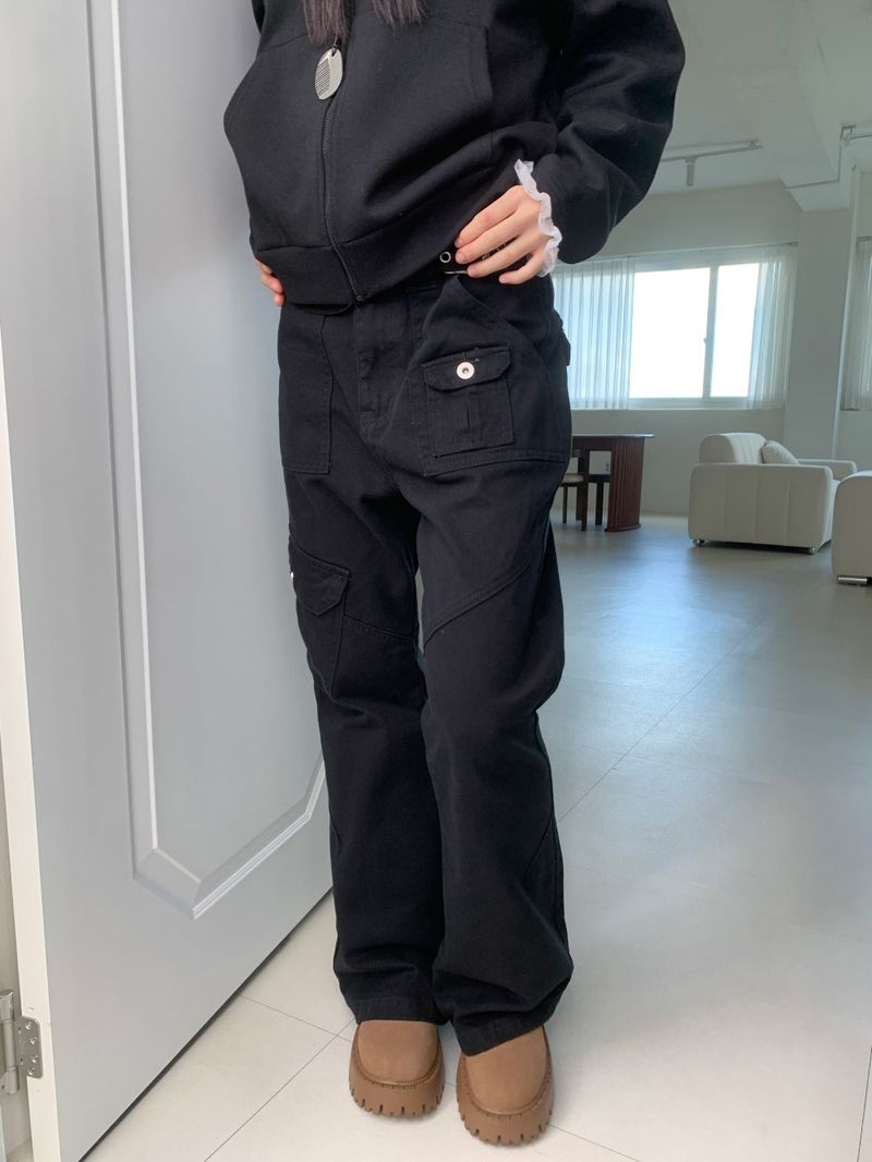 Wander Pocket Cargo Work Line Long Pants 