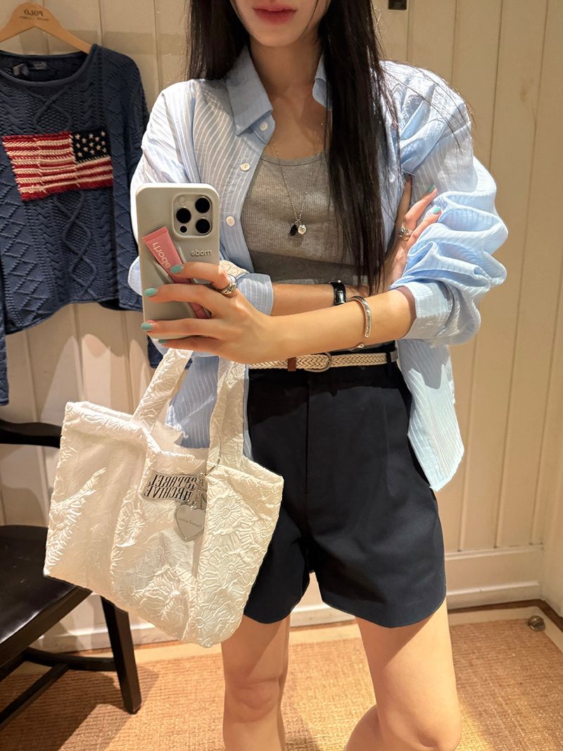 [MADE] Dears Cotton Pintuck Shorts