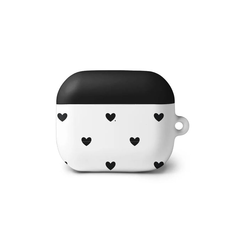 black love dot AirPods case