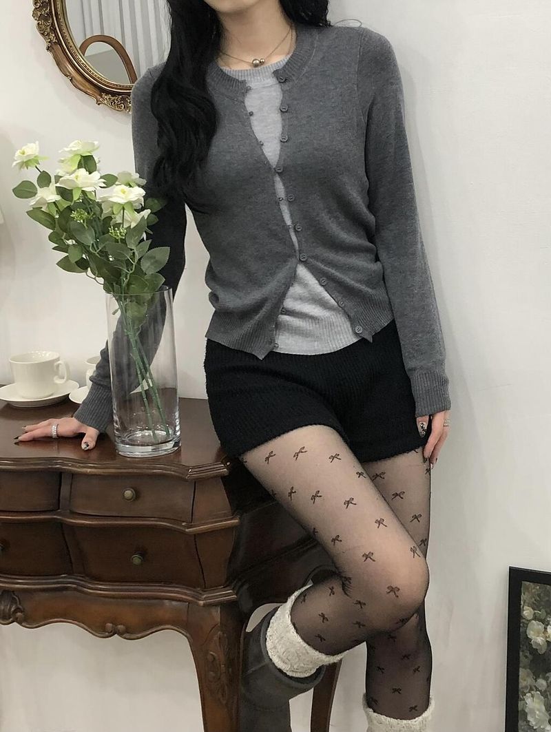 Sweater T & Cardigan Set