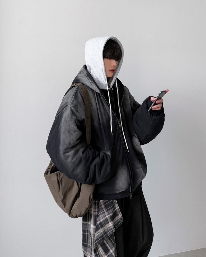Ashd Padding Hood Zip-Up