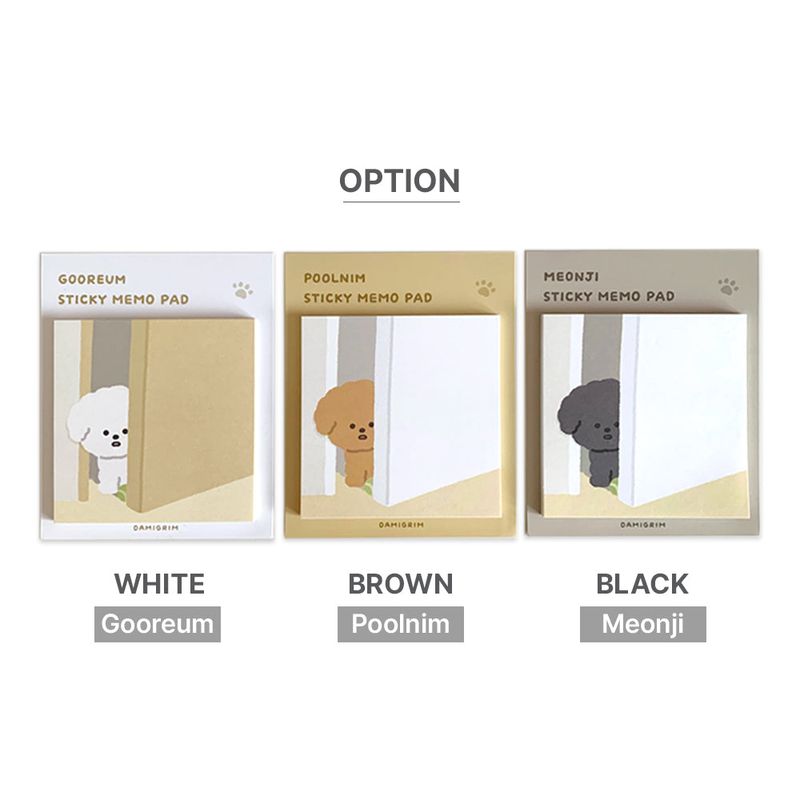 Puppy Square Sticky Notes