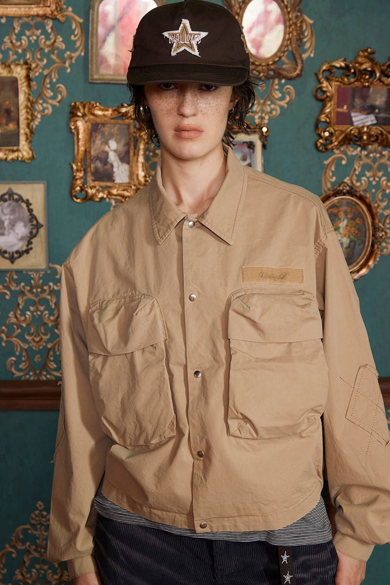 LOGO STAR CAP / BROWN
