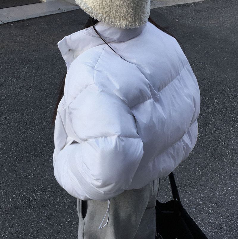 [BELLIDE MADE] Smoke Creamy Two-Way Short Padding