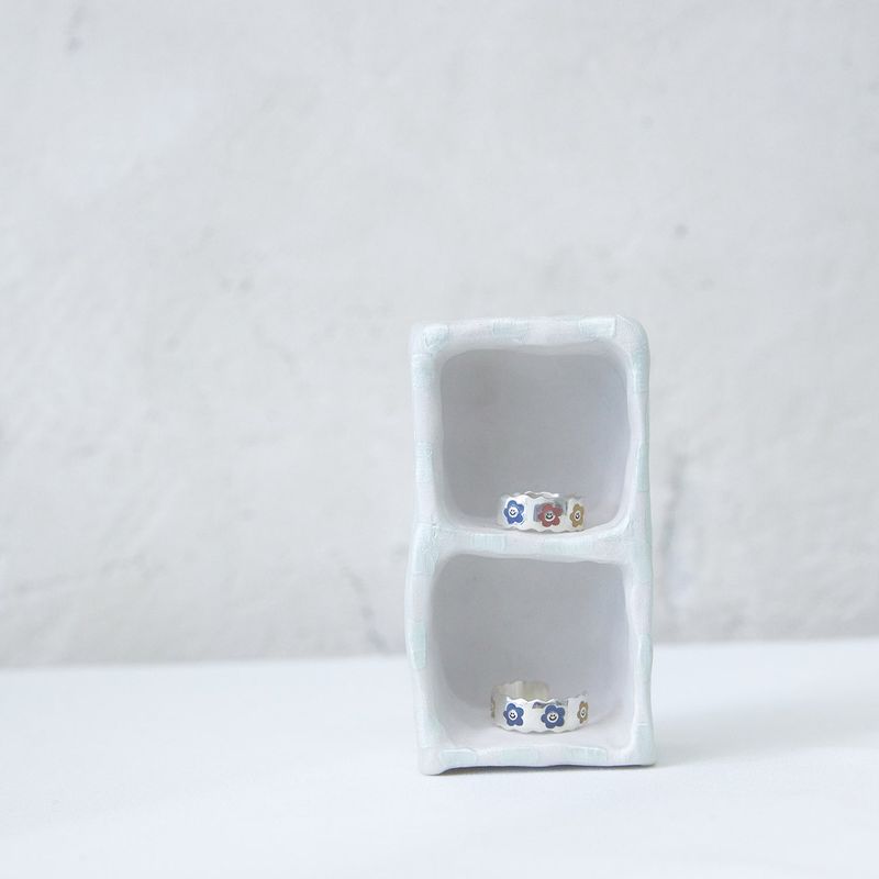 FILLOW(フィロー)の「happy but unhappy flower open ring vol.2(Accessories)」