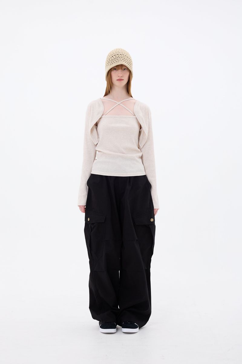 ARIOSO BOLERO SET / BEIGE