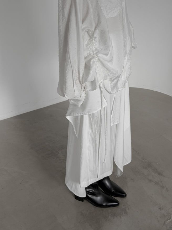 Sia Layered Unbalanced Skirt