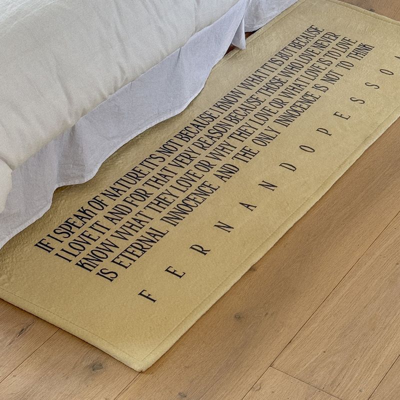 SLEEPTIGHT OBJECT（スリープタイトオブジェクト）の「LNL pessoa butter siderug（Interior）」