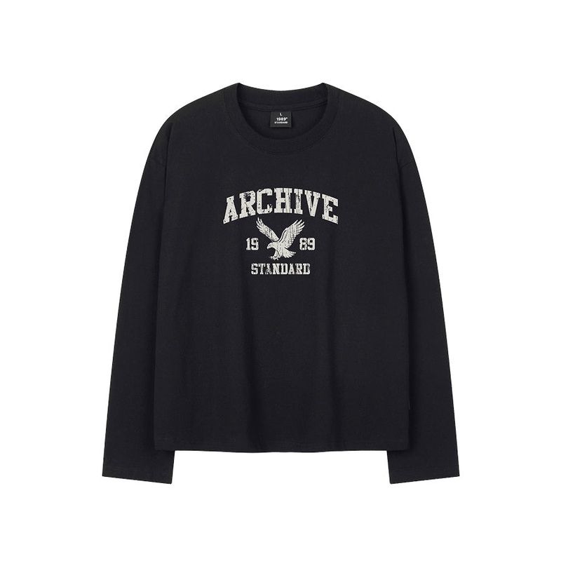 ARCHIVE EAGLE Crop Long Sleeve(SKLSTD-0268)