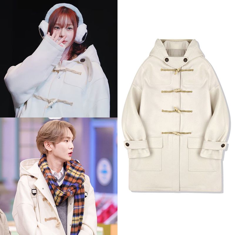 MAINBOOTH（メインブース）の「Oversized Duffle Coat(IVORY)（Jackets/Outerwear）」
