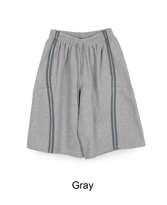 Cardin Double Line Bermuda Pants