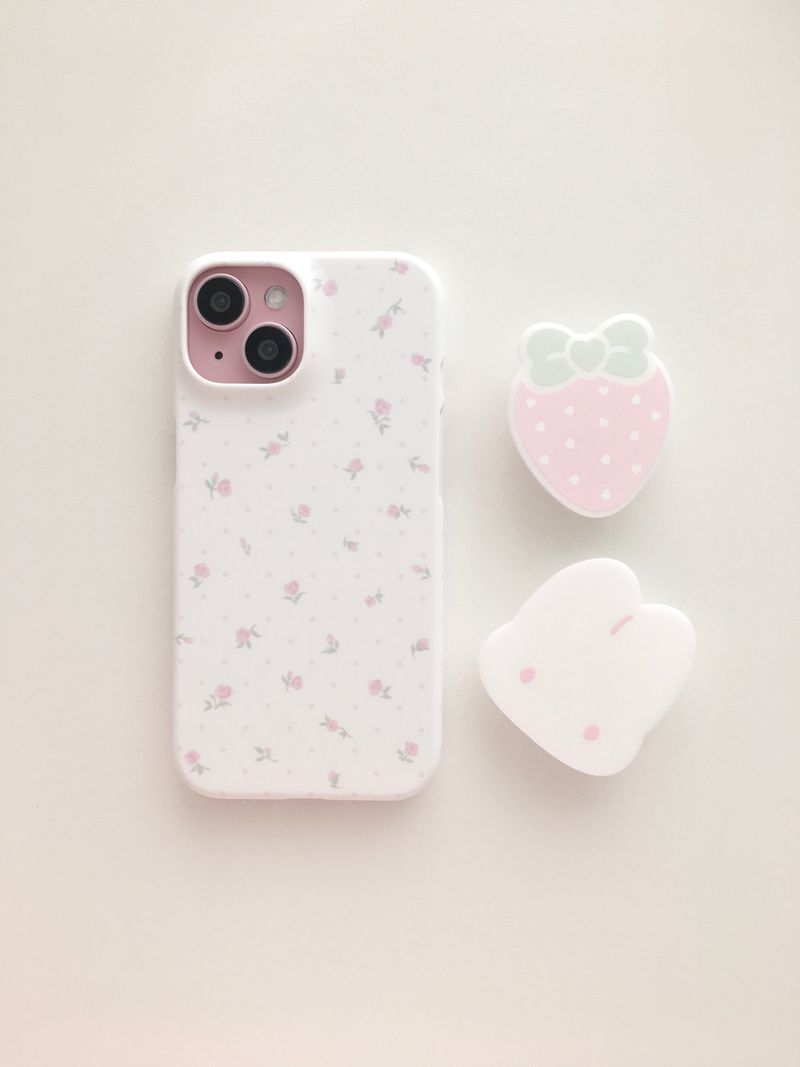 Dot Rose Hard Case