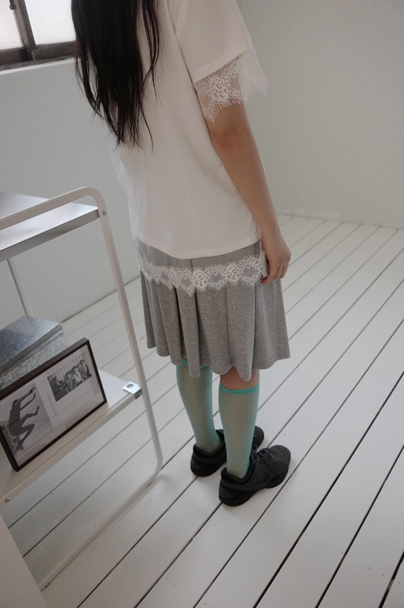 cotton comfy skirt (2c)