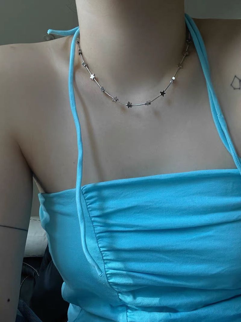 Mini star***point necklace