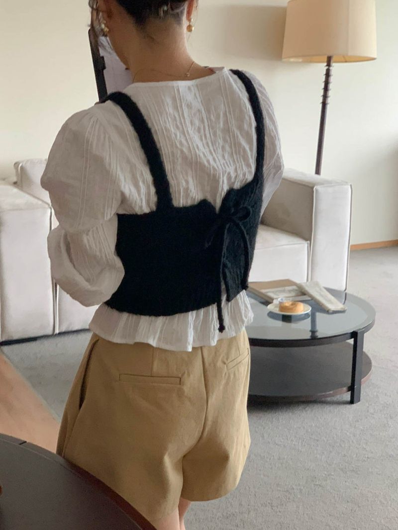 Lafeter Wool Bustier