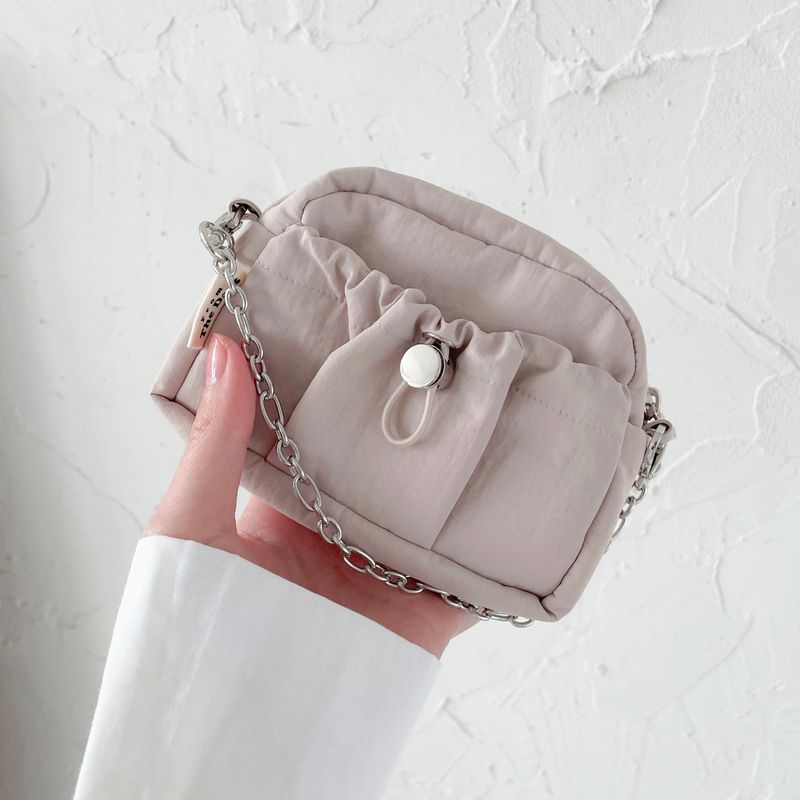 Card Wallet Mini Chain Bag-BEIGE