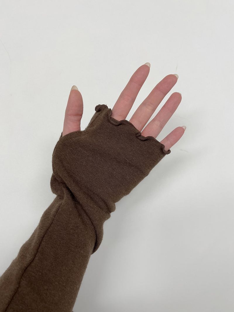 [Brushed Lining] Wave Warmer Turtleneck T-Shirt