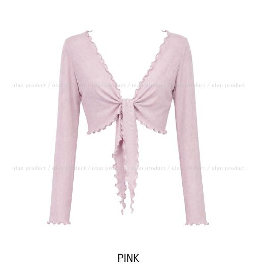 Needs Tie Bolero Cardigan