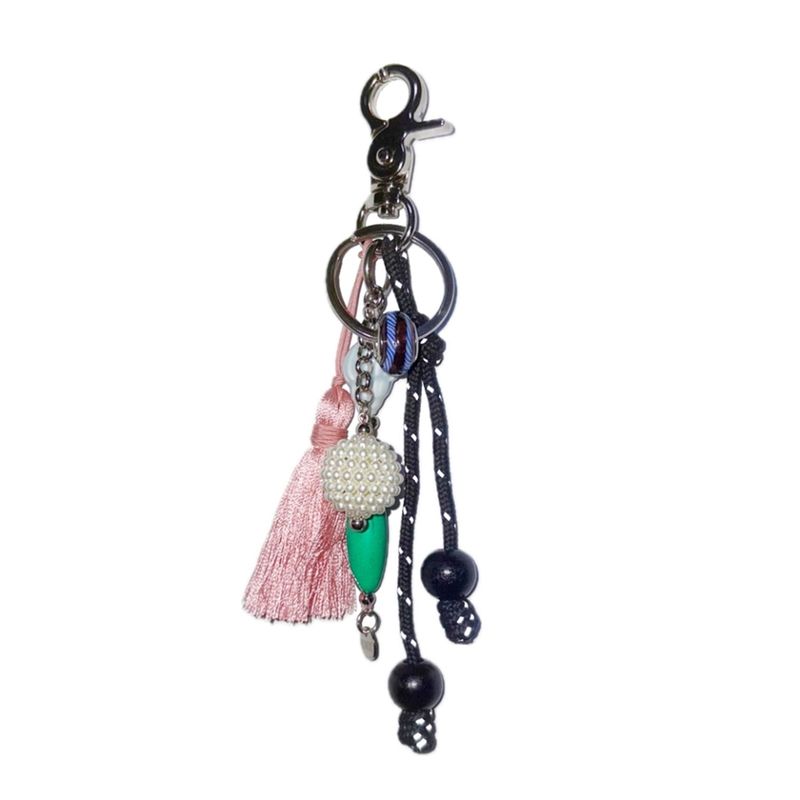 RUNDS(ランド)の「shell gemstone keyring (pink mix)(Toys/Key Holders)」