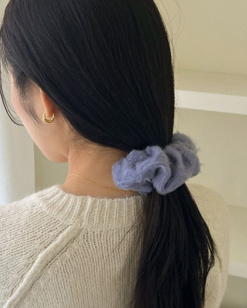 Rosé earring (silver)