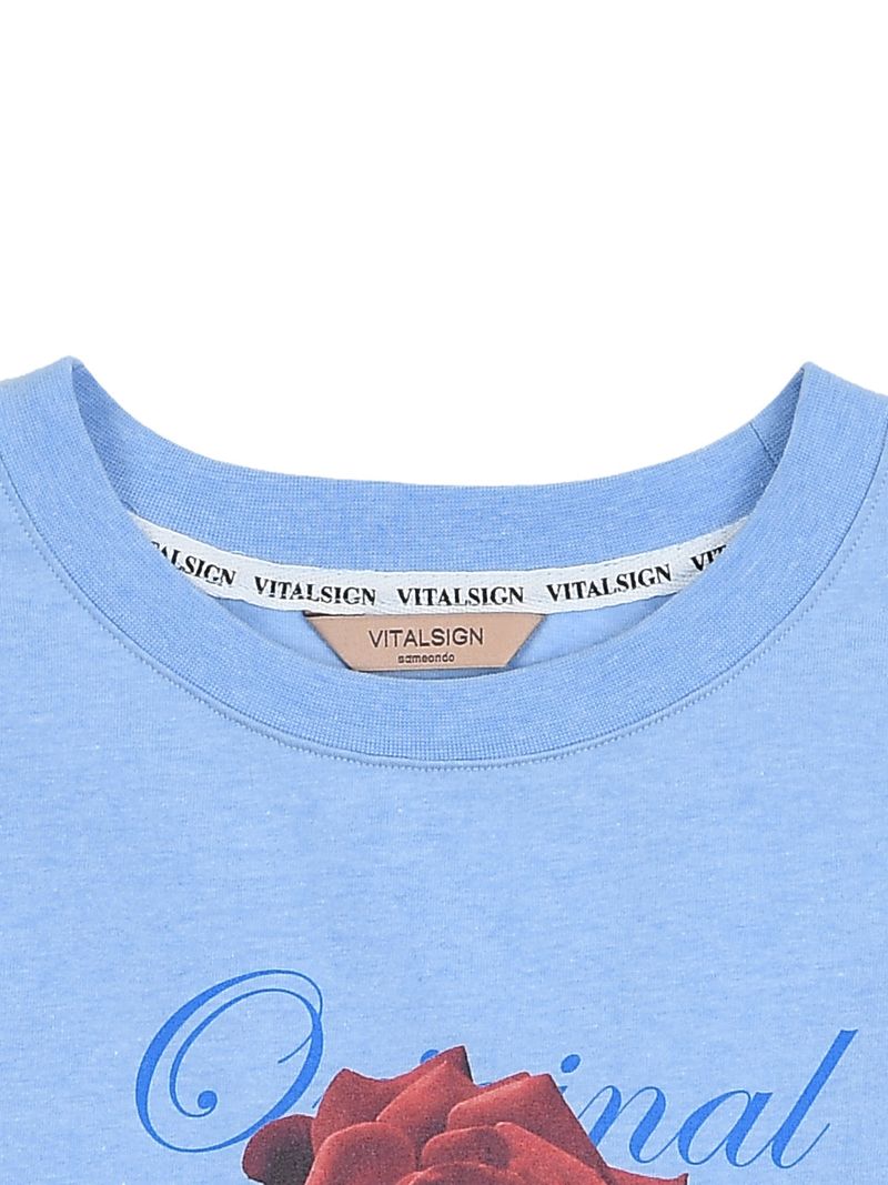 Rose Garden T-Shirt (Light Blue)