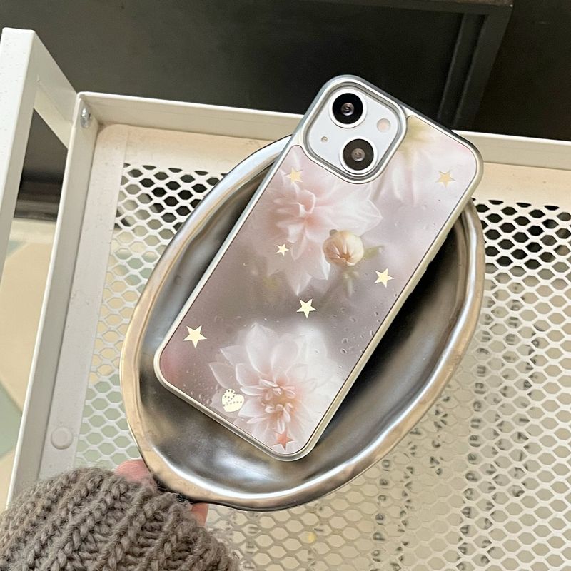 [MADE][Mirror Silver Bumper Case] Starlit Flower • Dahlia