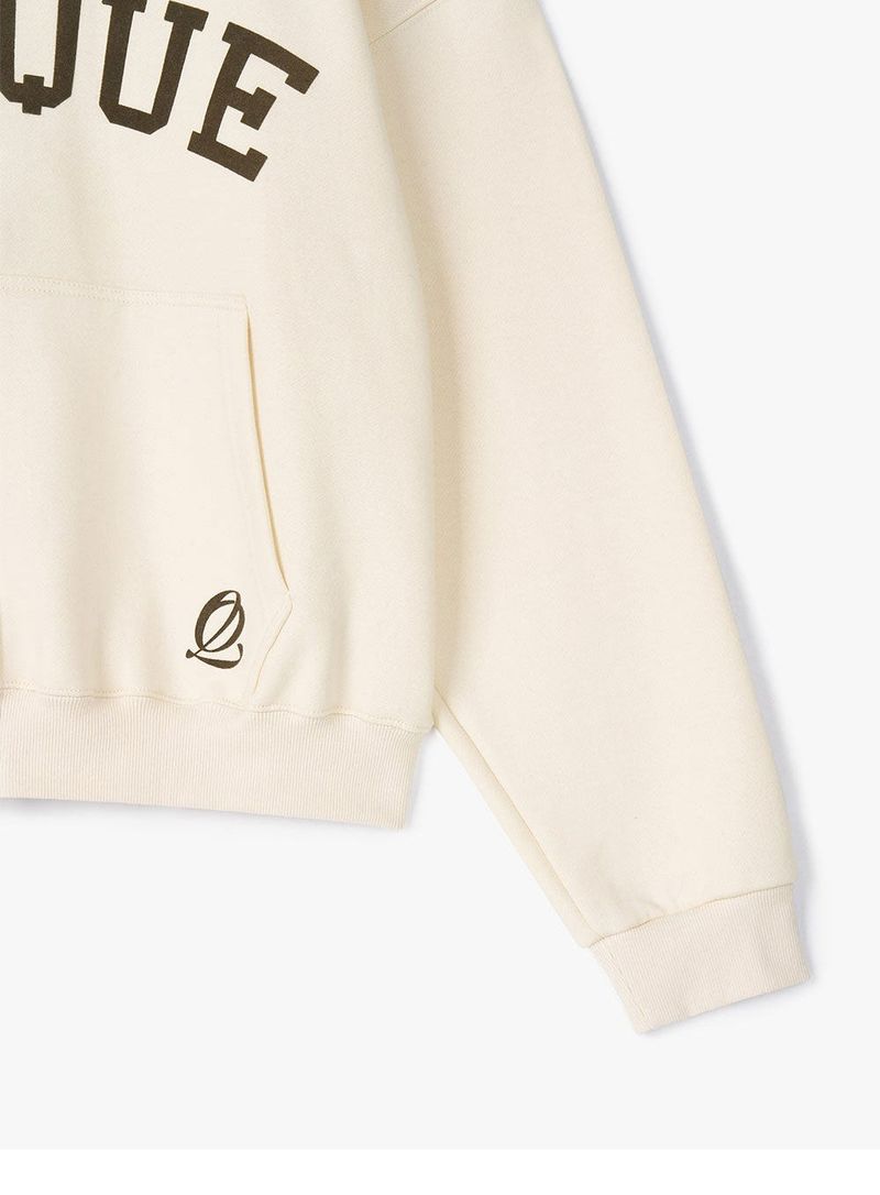 LONQUE HOOD ZIP-UP (IVORY)