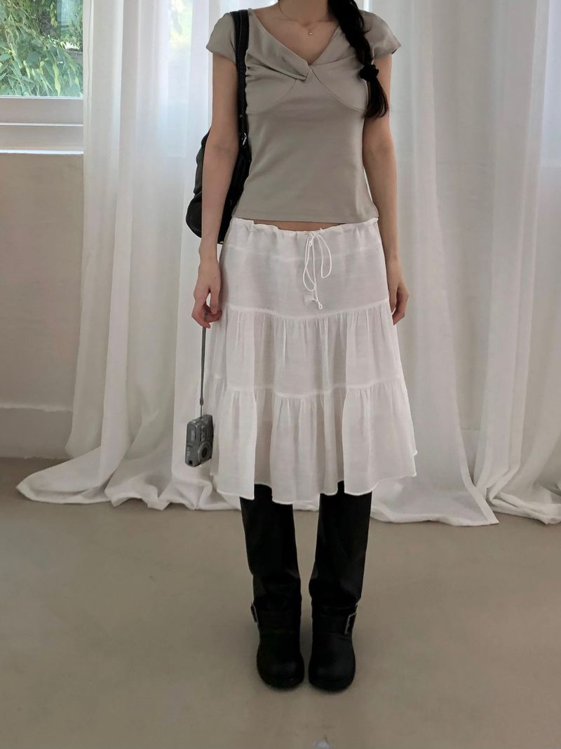 Andy Cancan Midi Skirt (2 colors)