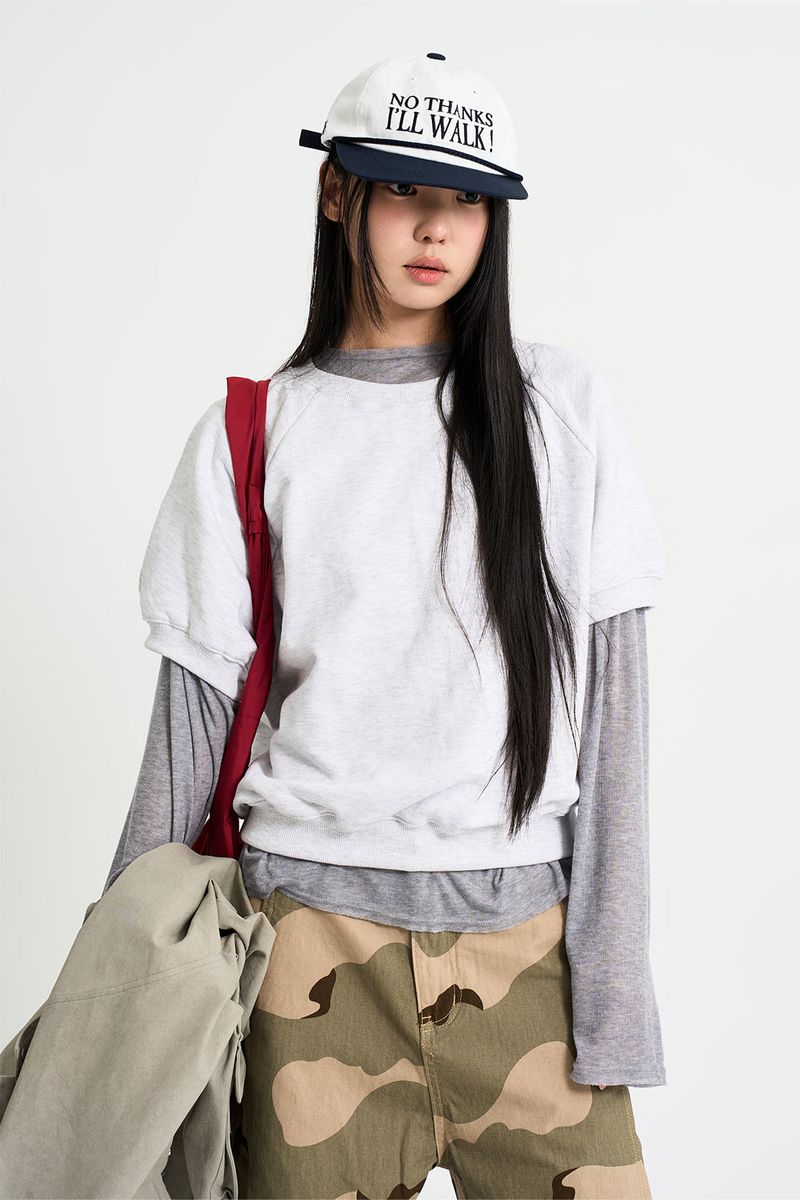 Wool tencel inner tee