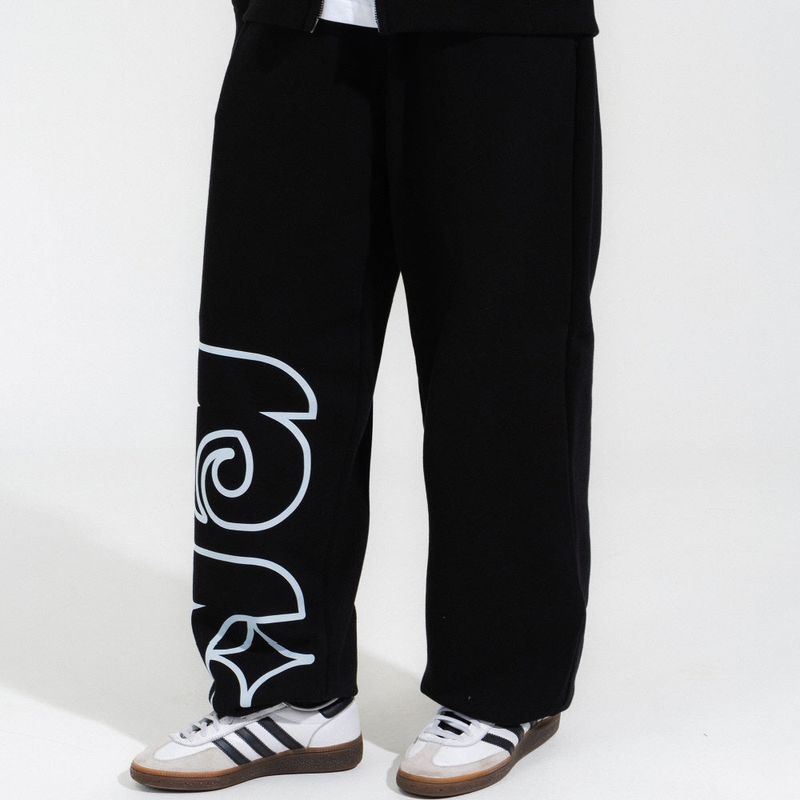 MIGNON LOGO TRAINING PANTS-BLACK