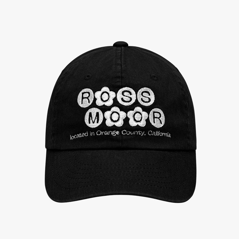 ROSSMOOR（ロスムーア）の「Logo cap _black（Hats）」