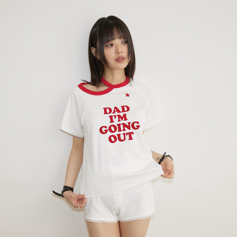 LINGER DADY T-SHIRT RED