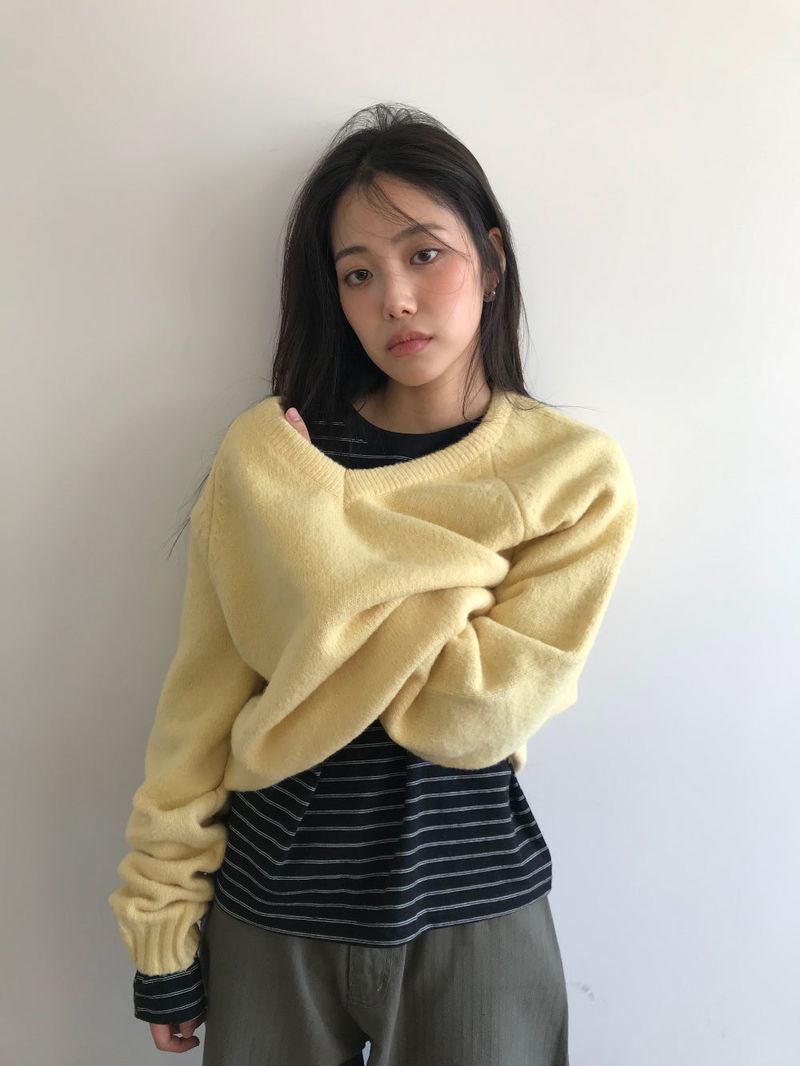 DUGGY（ダギー）の「PREP Vネックニット（8color)（トップス）」