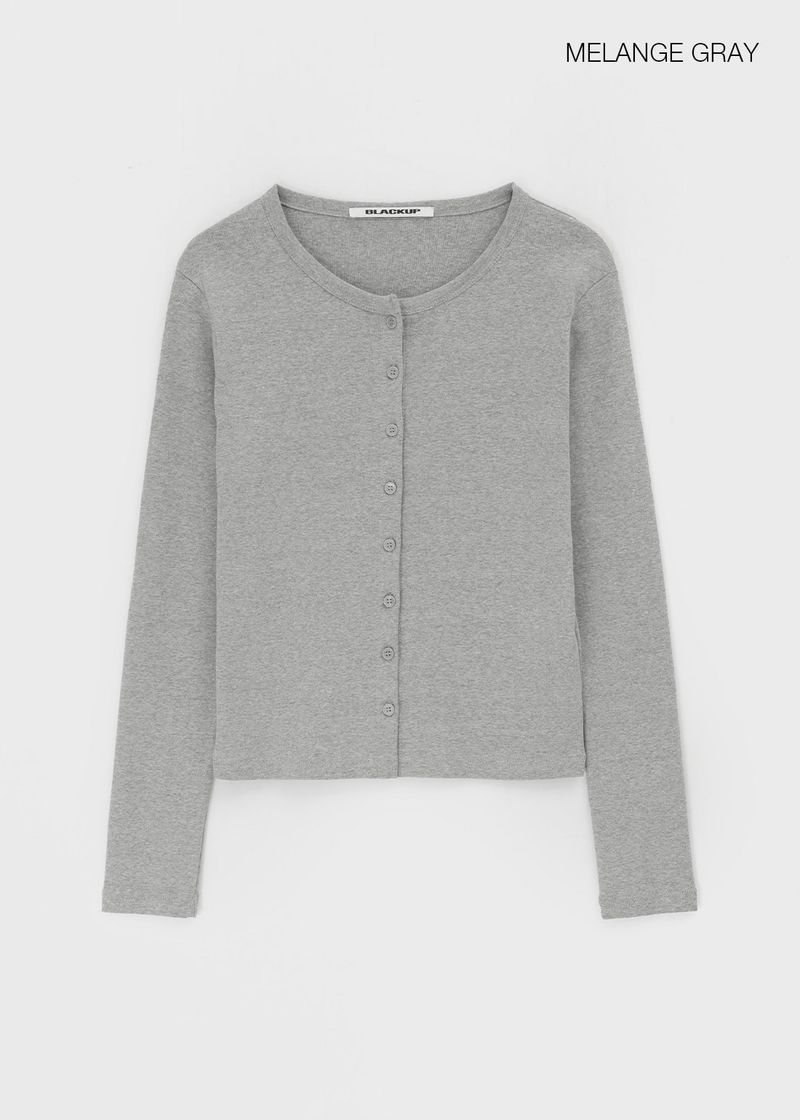 [B-BASIC] Standard Round Cardigan (2size)