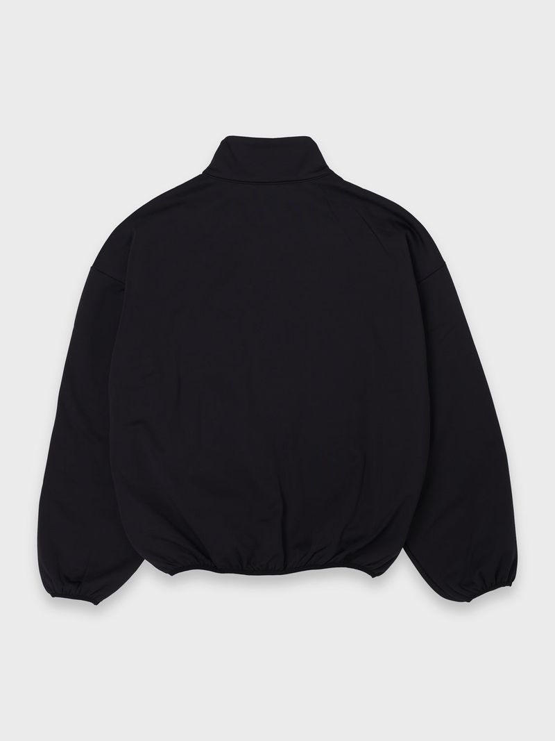 PIPING TRACK JACKET - BLACK