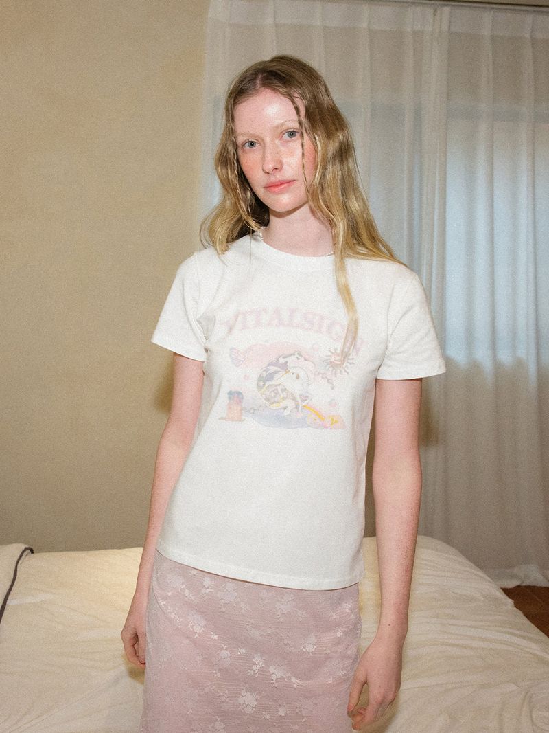 VITALSIGN（バイタルサイン）の「Unicorn Sweet Dream T-shirt（Tops）」