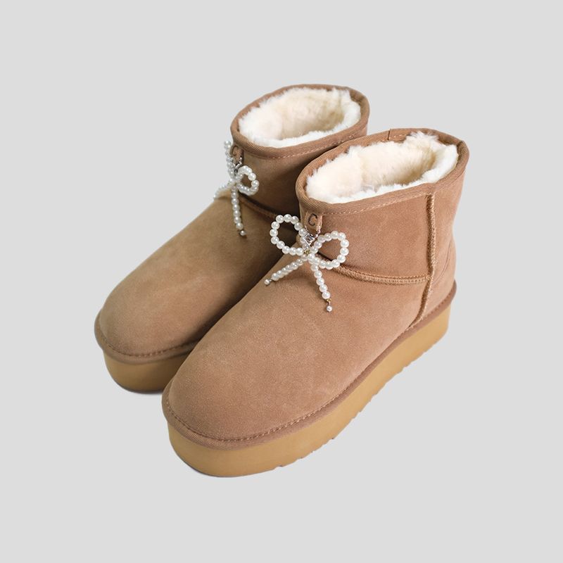 CHUBASCO WINTER FUR BOOTS COPO WCP2403 CHESTNUT