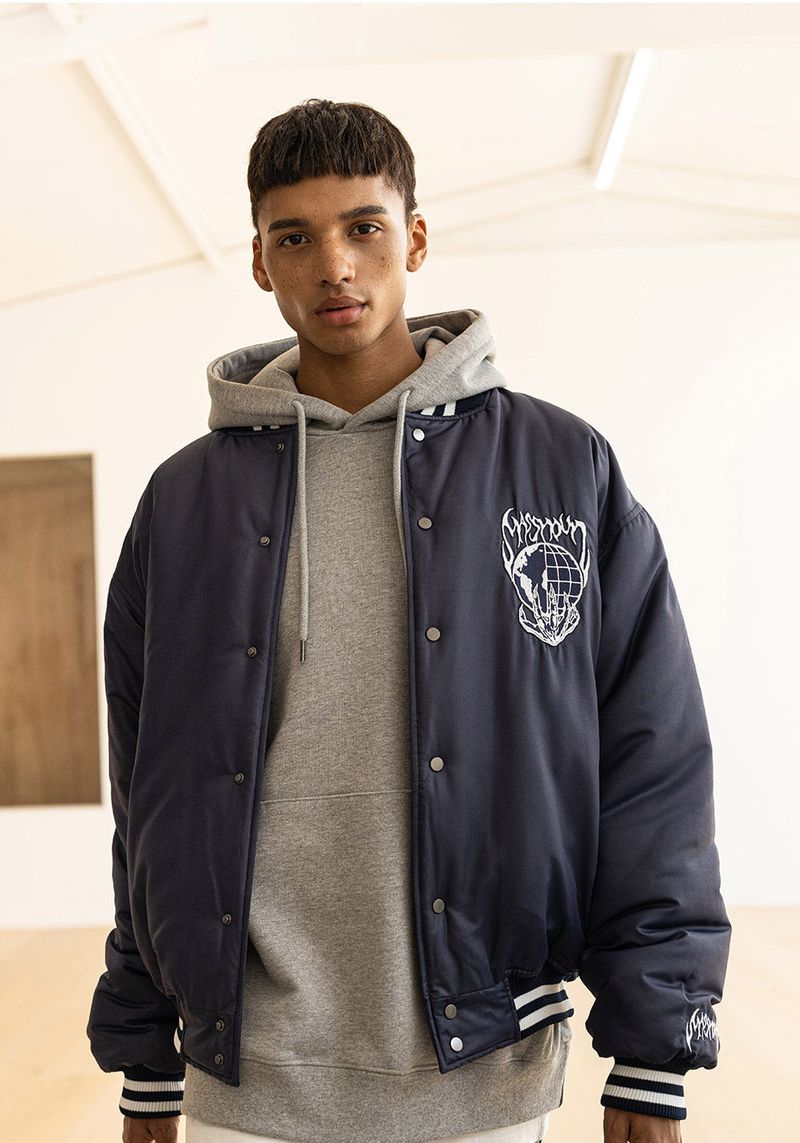 VIRTUAL WORLD 6OZ VARSITY JACKET