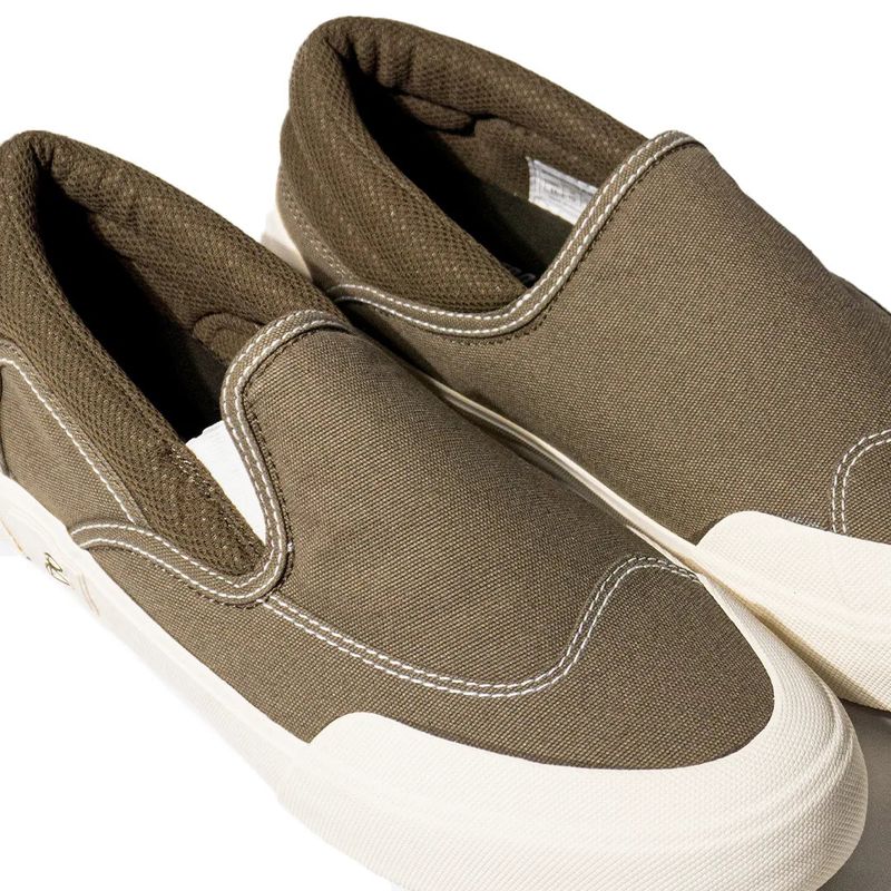 Patrobas Cloud Slip On Olive Sneakers