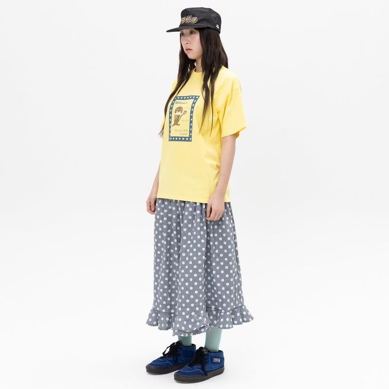 Feel Like Monkey Tee - Yellow