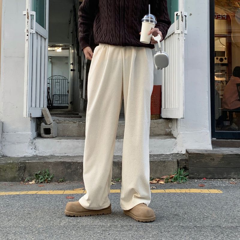 lemenne(ルメンヌ)の「LMN Tember banding corduroy wide pants (3 colors)(Pants)」