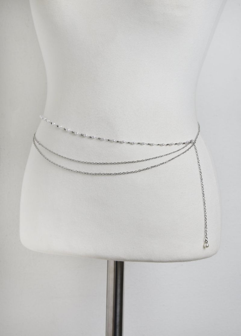 Forusring（フォーラスリング）の「WHITE PEARL CHAIN BELT（Fashion Accessories）」