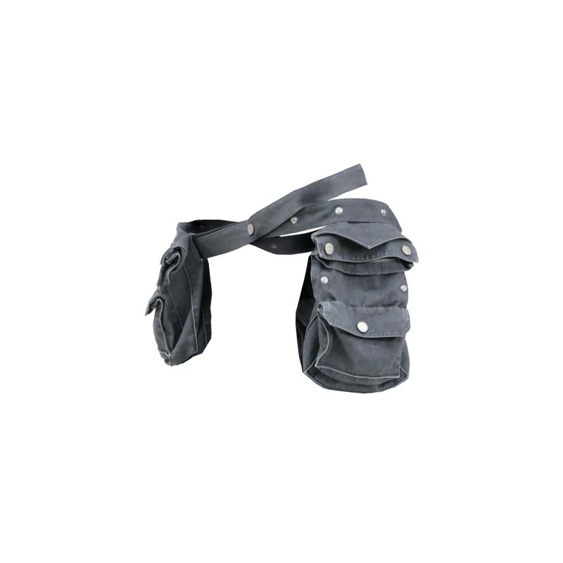RELABEL (DIGGER Supplementary Pouch) detachable multi-functional combination adjustable zipper denim belt bag