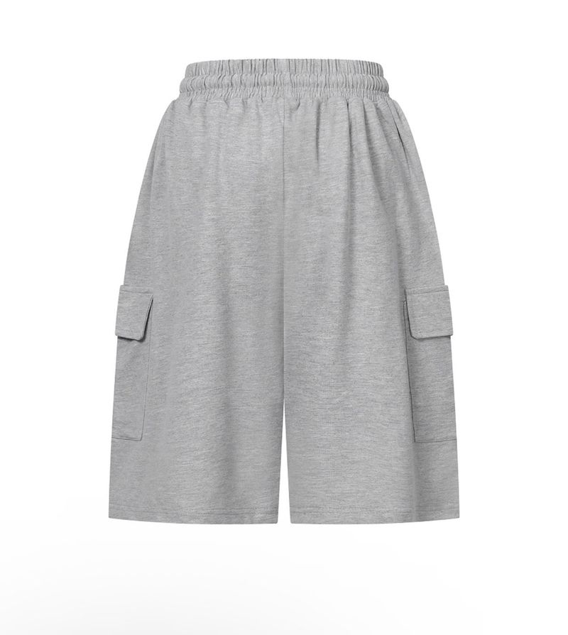 BENF SIDE POCKET BANDING BERMUDA PANTS UNISEX (3COLOR)