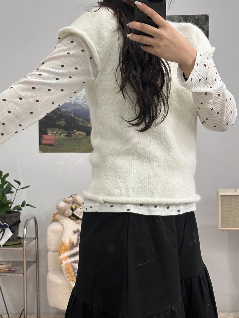 DOT LAYERED T-SHIRT