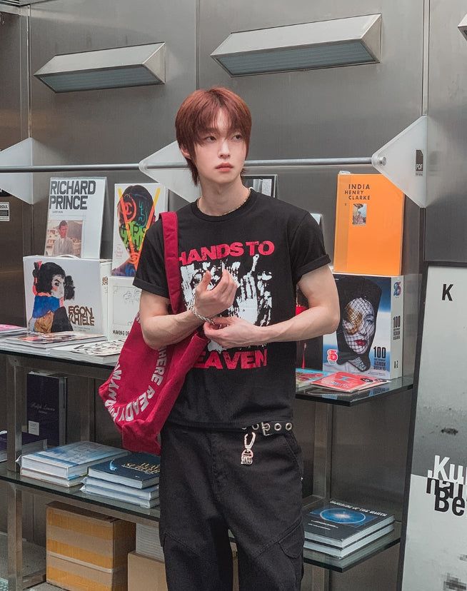 2PLAN（ツープラン）の「ヘブン グラフィック レタリング ショートスリーブ Tシャツ（トップス）」