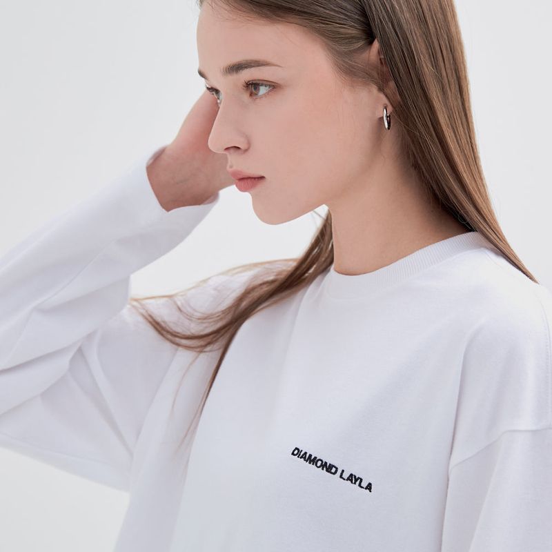 Check logo long Sleeve T54